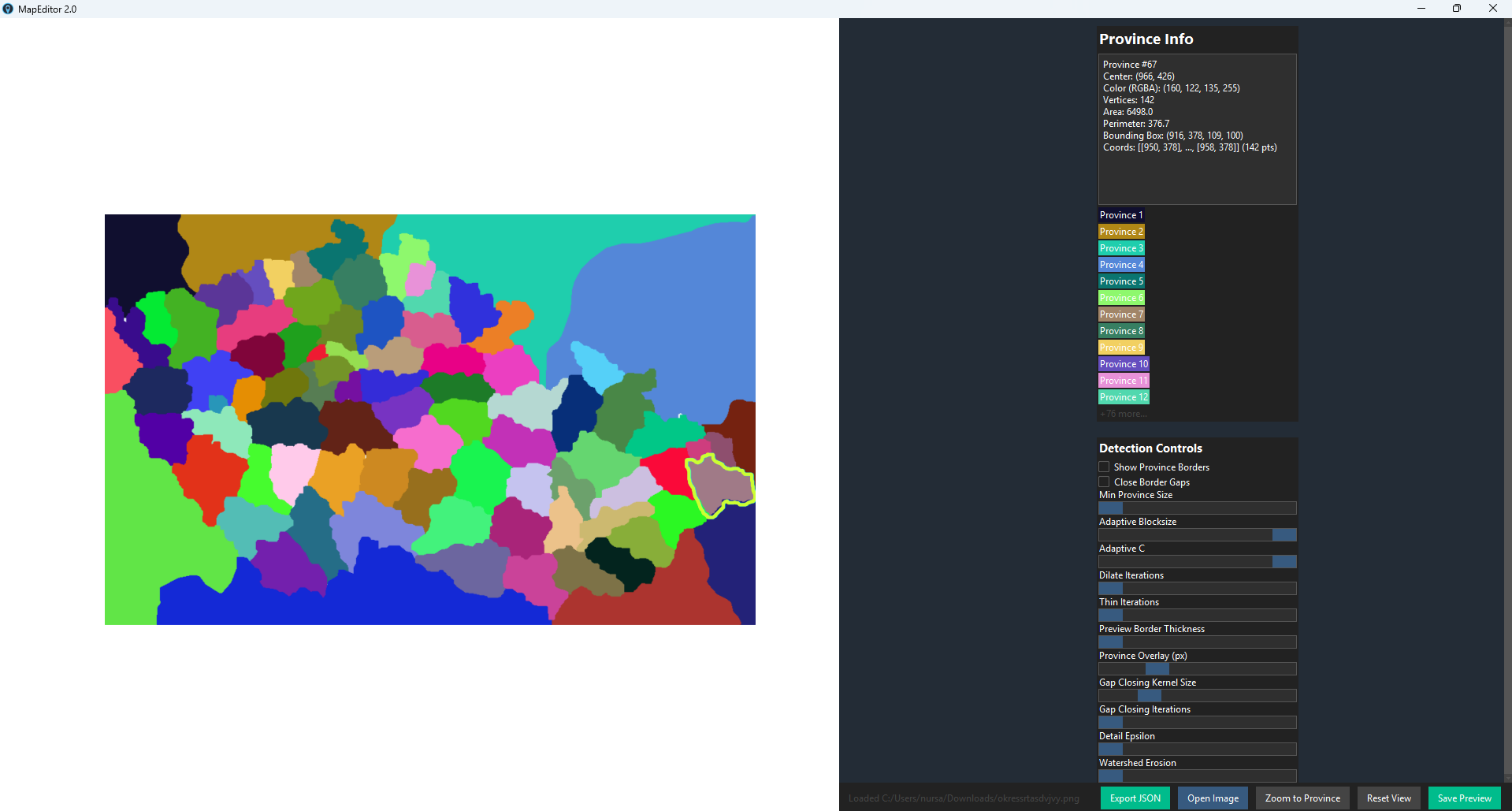 Map Preview